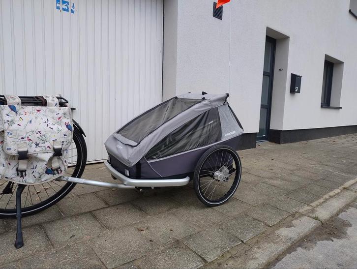 Thule Croozer Keeke 2 fietskar met hangmat voor baby's, Fietsen en Brommers, Fietsaccessoires | Aanhangwagens en Karren, Ophalen