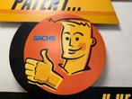 Oud Sachs reclamebord, Verzamelen, Ophalen of Verzenden, Gebruikt, Reclamebord