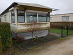 Te koop Stacaravan op Camping T'heultje met staanplaats, Caravans en Kamperen, Vast bed, Tot en met 2, Koelkast, Particulier