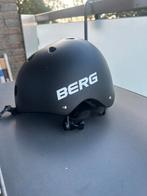 Berg Kinderhelm 48-52 cm mat zwart, Fietsen en Brommers, S, Jongen of Meisje, Ophalen of Verzenden, Zo goed als nieuw