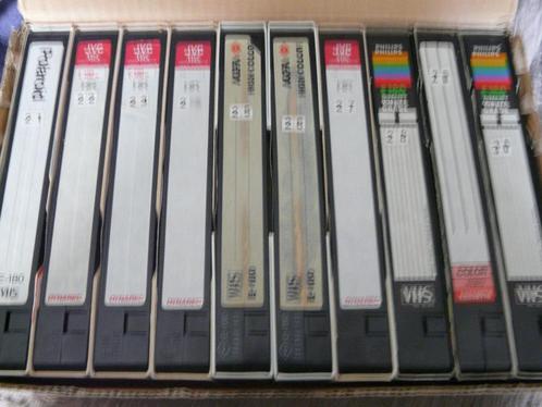 grand nombre de cassettes VHS enregistrées pour réutilisatio, CD & DVD, VHS | Film, Utilisé, Autres genres, À partir de 16 ans
