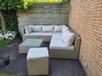 hoek lounge set tuin, Tuin en Terras, Ophalen, Kunststof, Gebruikt, 6 zitplaatsen