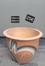 Terracotta bloempot, Tuin en Terras, Ophalen, Terracotta