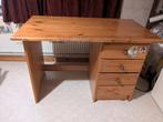 bureau brun pour jeunes avec 4 tiroirs, Enlèvement, Utilisé, Bureau