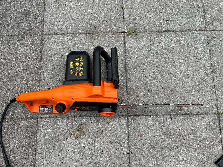 Black en decker - kettingzaag, Doe-het-zelf en Bouw, Gereedschap | Zaagmachines, Zo goed als nieuw, Kettingzaag, 1200 watt of meer