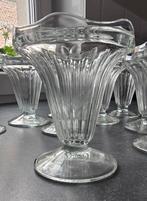 12 stuks ijs/fruit coupes in glas, Verzamelen, Ophalen, Zo goed als nieuw, Overige typen
