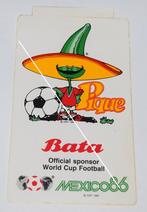 WK Mexico 86 / Mascotte Pique Sticker / 14 x 8 cm, Verzamelen, Sportartikelen en Voetbal, Verzenden, Zo goed als nieuw, Poster, Plaatje of Sticker