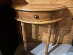 Halfronde wandtafel, Huis en Inrichting, Ophalen, Minder dan 50 cm, Zo goed als nieuw, Cottage