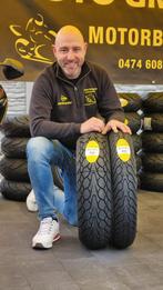 Motorbanden MOTO GREGOOR BIlZEN!! Motoband Dunlop, Motoren, Onderdelen | Overige, Ophalen of Verzenden