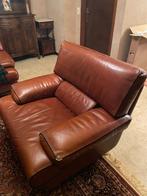 Eenzit, Huis en Inrichting, Ophalen, Zo goed als nieuw, Leer