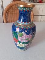 Antieke Chinese cloisonne vaas., Antiek en Kunst, Ophalen of Verzenden