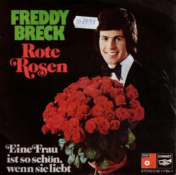 singel  7"  -   Freddy Breck – Rote Rosen beschikbaar voor biedingen