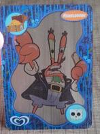 SpongeBob verzamelkaart: 3 verschillende figuurtjes, Ophalen of Verzenden, Zo goed als nieuw, Tv, Foto of Kaart