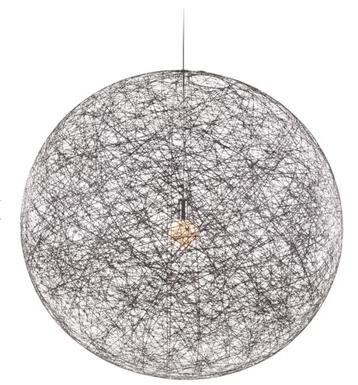 Moooi Random Light II Hanglamp Groot Zwart- nieuwprijs €2600, Enlèvement, Comme neuf, Métal, 50 à 75 cm