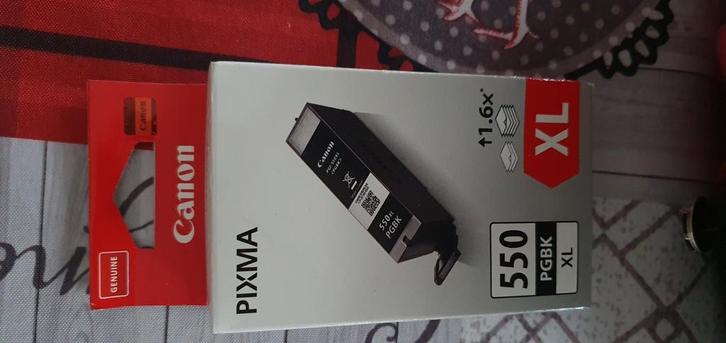 Canon 550XL zwarte cartridge, Computers en Software, 3D-printerbenodigheden, Ophalen of Verzenden