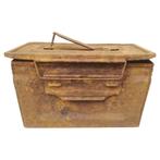 US Army - ammo-box bodemvondst Ardennen, Ophalen of Verzenden, Landmacht, Kist of Geocache