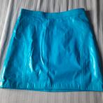 VERSACE JEANS COUTURE*MINIROK LEDER*AQUA* 38/40*NIEUW*, Kleding | Dames, Rokken, Overige kleuren, Nieuw, VERSACE, Boven de knie
