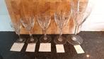 verres en cristal véritable vintage 57 pièces, Collections, Utilisé, Enlèvement ou Envoi