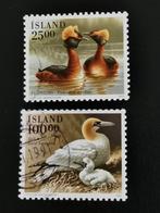 Islande 1991 - oiseaux - plongeur huppé, fou de Bassan, Affranchi, Enlèvement ou Envoi, Islande