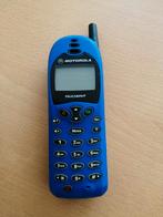 MOET NU WEG!! VINTAGE DUMBPHONE MOTOROLA BLUE CLASSIC GSM, Telecommunicatie, Gebruikt, Blauw, Geen camera, Fysiek toetsenbord