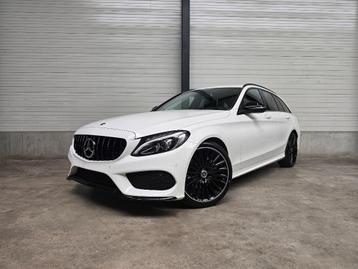 ✖️ MERCEDES BENZ C160 19' AMG | FULL OPTION | BLACK PACK  beschikbaar voor biedingen