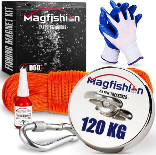 Vismagneet (120 kg), Watersport en Boten, Accessoires en Onderhoud, Zo goed als nieuw, Gereedschap, Ophalen