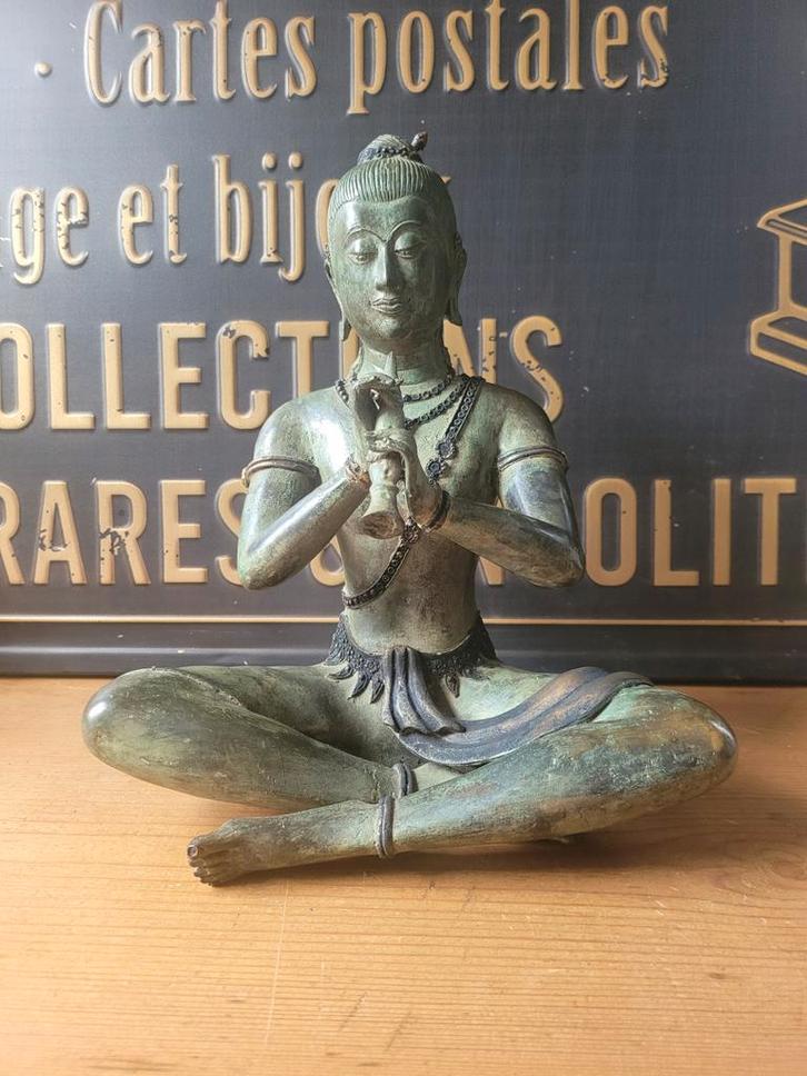 Thais bronzen beeld, Antiek en Kunst, Antiek | Brons en Koper, Brons, Ophalen of Verzenden