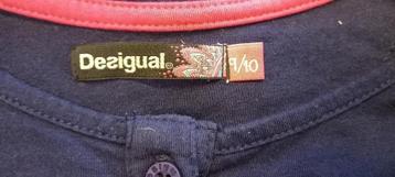 blauwe jurk met lange mouwen Desigual maat 134 beschikbaar voor biedingen