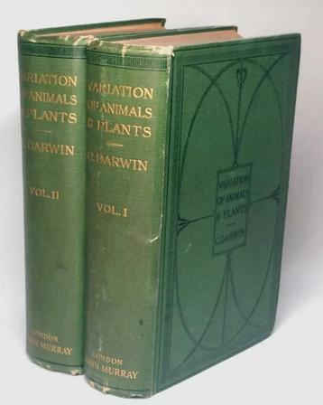 1905 - The Variation of Animals & Plants Under Domestication beschikbaar voor biedingen