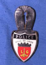 Ancienne pucelle  Police de Liège, Ophalen of Verzenden, Overige soorten, Embleem of Badge