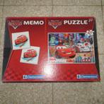 Puzzel en memospel Clementoni 60 Memo Cars 2, Kinderen en Baby's, Speelgoed | Educatief en Creatief, Puzzelen, Ophalen of Verzenden