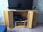 meuble tv, 100 tot 150 cm, 100 tot 150 cm, Gebruikt, Eikenhout