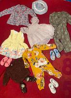 Set 11 zomerkleding/-schoenen baby meisje 7-15 mn (68-80 cm), Kinderen en Baby's, Ophalen of Verzenden, Gebruikt, Meisje, Setje