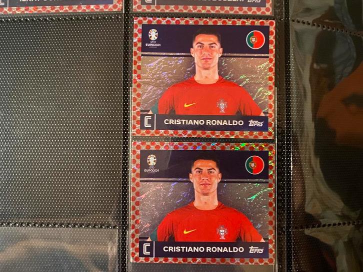 Topps EK 2024 Collectie stickers speciale randen - parallels, Verzamelen, Stickers, Nieuw, Sport, Ophalen of Verzenden