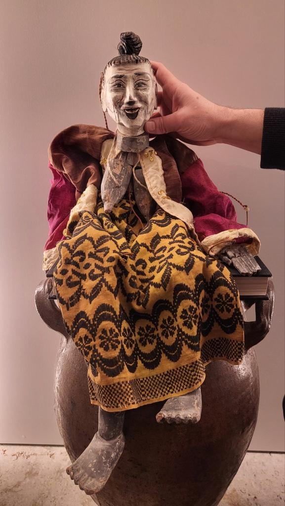 Oude en traditionele aziatische theaterpop, Antiek en Kunst, Ophalen