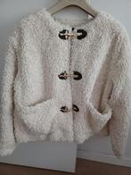 Wit teddy jasje  "ZARA", Kleding | Dames, Jassen | Winter, Maat 38/40 (M), Verzenden, Nieuw, Wit
