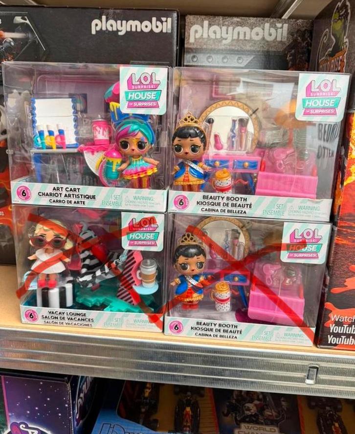 Ah ah, surprise ! Meuble jeu House of Surprises LOL + poupée, Collections, Jouets miniatures, Neuf, Enlèvement ou Envoi