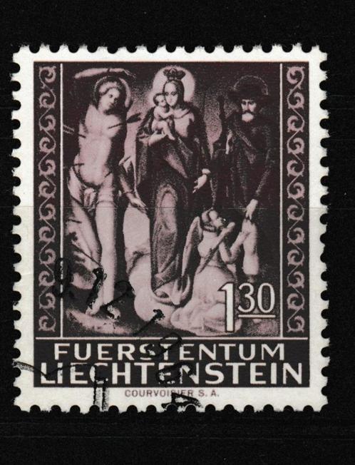 Liechtenstein 1964 Noël 1F30 estampillé, Timbres & Monnaies, Timbres | Europe | Autre, Affranchi, Autres pays, Envoi
