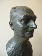 Idel IANCHELICI Liège buste portrait tête en bronze, signé, Antiquités & Art, Enlèvement
