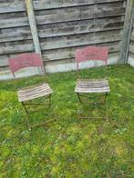 Bistro stoelen, Ophalen, Overige materialen, Gebruikt, Twee
