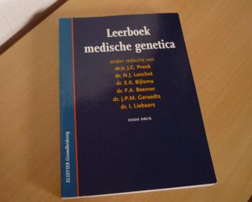 Leerboek medische genetica van Pronk Leschot Bijlsma