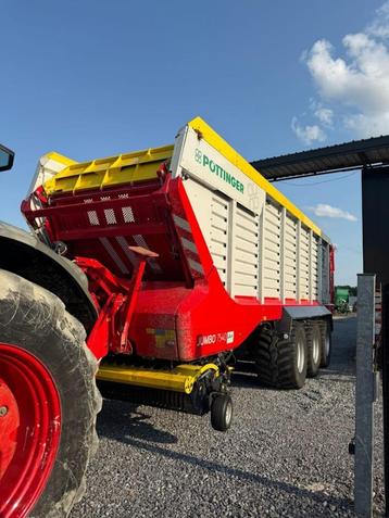 Jumbo 7540 opraapwagen beschikbaar voor biedingen