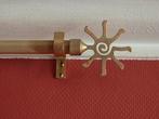 Gordijnroede 2m koper kleur, Huis en Inrichting, Ophalen, Gebruikt