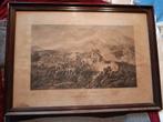 ingelijste prent van de Slag bij Arcole, Antiek en Kunst, Ophalen of Verzenden