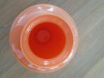Oranje  zalm kleur vaas, Maison & Meubles, Accessoires pour la Maison | Vases, Comme neuf, Enlèvement, Orange