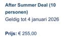 tickets plopsaland, Tickets en Kaartjes, Drie personen of meer, Ticket of Toegangskaart