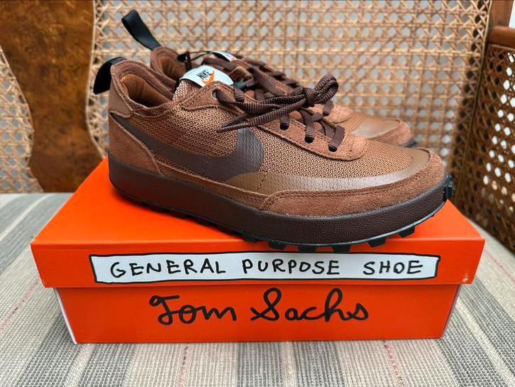 Nouveaux Nike x Tom Sachs Patta Parra 40.5 à usage général, Vêtements | Hommes, Chaussures, Neuf, Baskets, Brun, Enlèvement ou Envoi