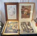 4 Mooi Houten Fotolijsten - 48x38, Ophalen of Verzenden