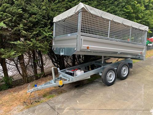 Elektrische kipper aanhangwagen + opties ACTIEPRIJS, Auto diversen, Aanhangers en Bagagewagens, Nieuw, Ophalen