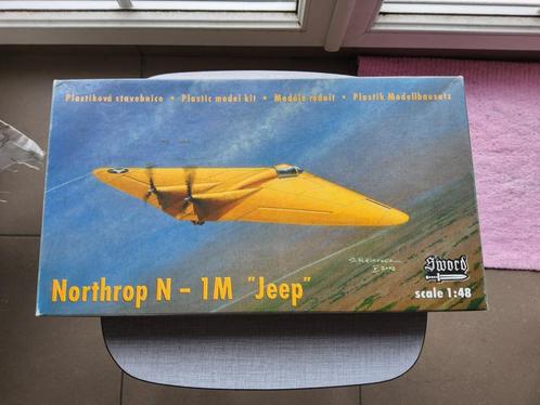 Northrop N-1M Jeep 1/48 Sword, Hobby en Vrije tijd, Modelbouw | Vliegtuigen en Helikopters, Zo goed als nieuw, Vliegtuig, Groter dan 1:72